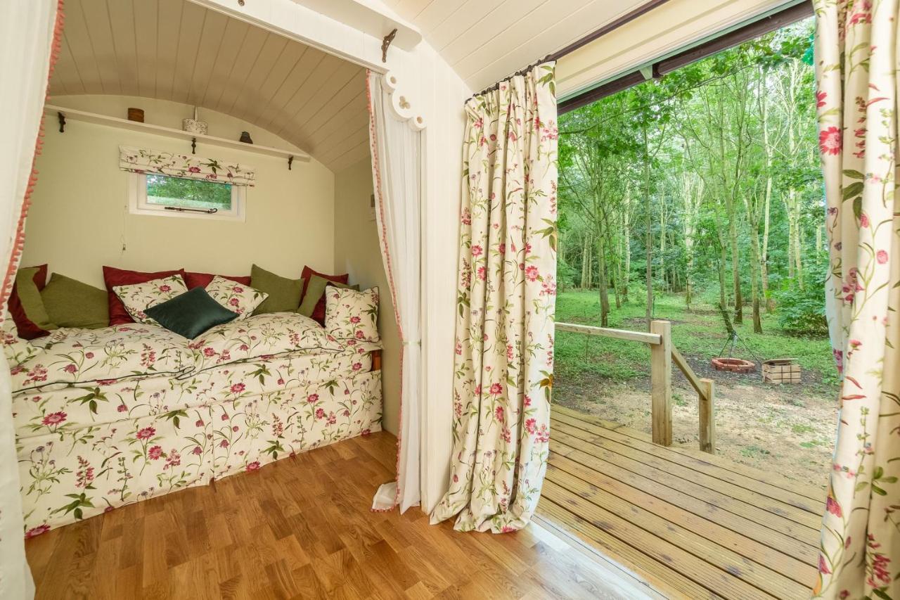 Woodland Retreat Shepherds Hut Villa Brundish Kültér fotó